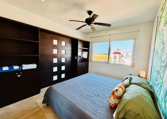 Stylish 2br 2ba Rooftop Pool & Sea Views Apartment Playa del Carmen