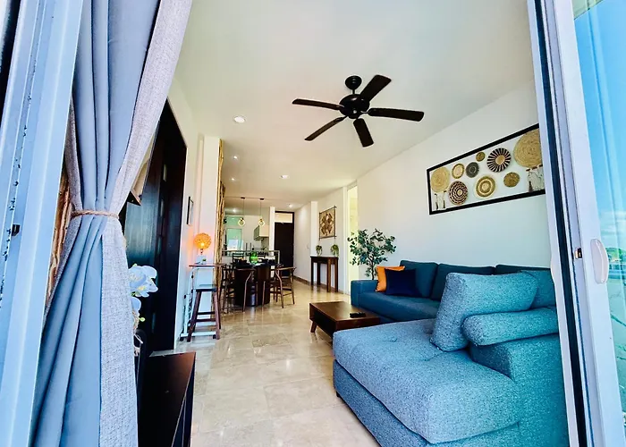 Stylish 2br 2ba Rooftop Pool & Sea Views * Playa del Carmen